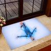 Brazilian Soccer Player Action. Carpet Perfect for Dormitory Kitchen Balcony Foyer Anti-slip Rug Decorate Offices Perfect Birthday/Christmas Gift Idea