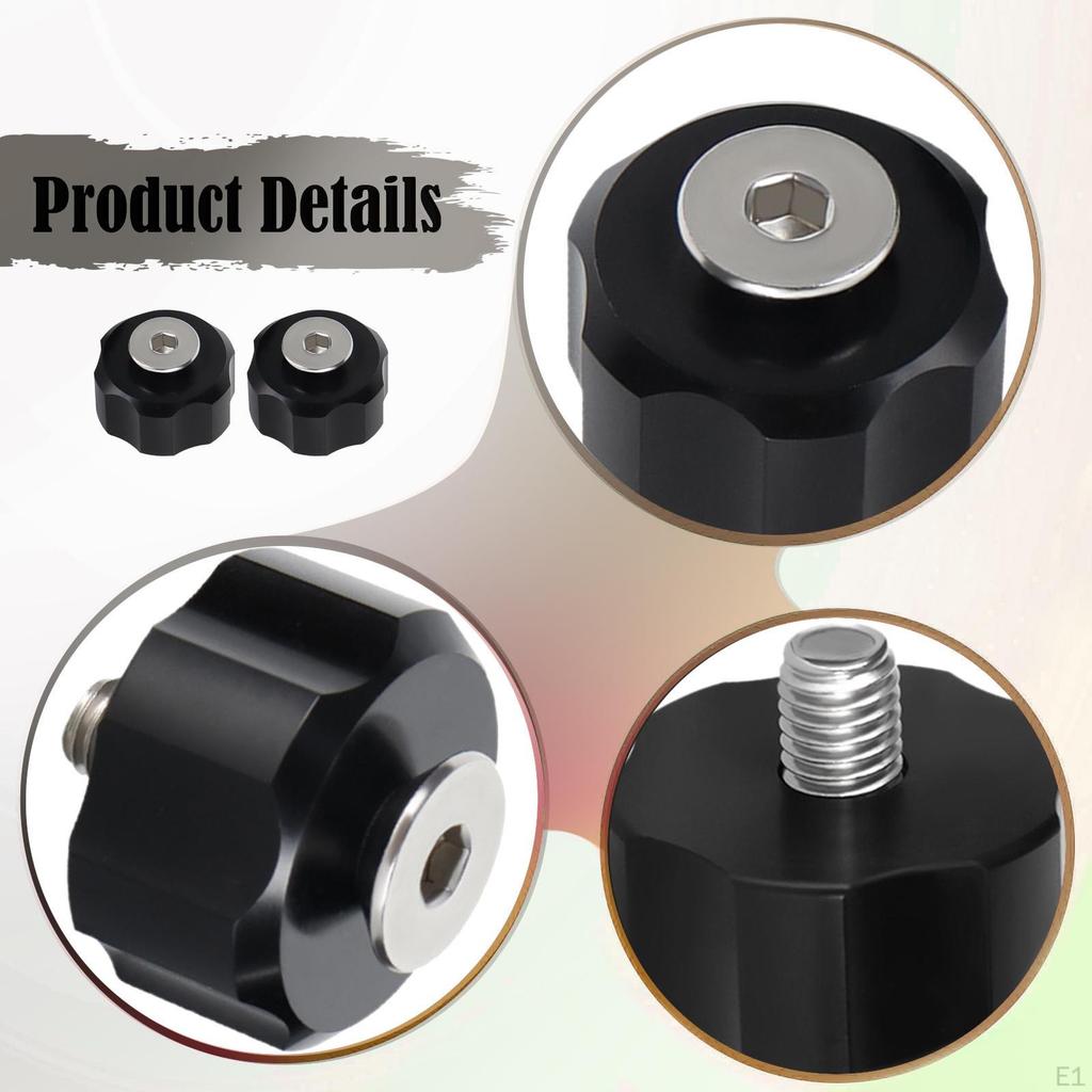 1 Pair Backplate Screws and Nuts Hardware M8 Rustproof Fasteners SS316 Stainless Steel Quick