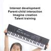 61 Keys Keyboard Piano Mini Keys Dual Power Supply Convenient Independent Sound