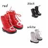 Handmade Children Doll Accessories Birthday Gifts 1/6 Doll Doll Boots PU Leather Shoes Shoes