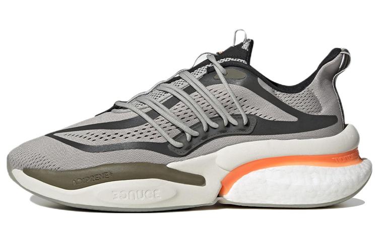 Adidas Alphaboost V1 Shoes Metal Grey / Screaming Orange HP2763 40⅔