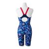 MIZUNO ST Graphic Half Suit N2MGD743 M Size 86 Navy x Pink (Mizuno) Swimwear, Swimming, Competition, (Masters Back)