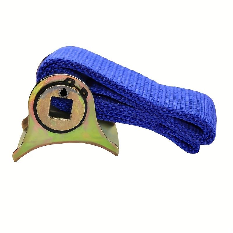 1Pc Blue Canvas Belt Oil Filter Wrench, Universal Filter Removal Tool for Car Oil Filter 1pc