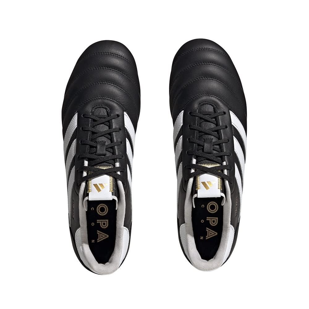 adidas Copa Icon Core Size FG, Black/Footwear White/Gold Metallic, 26.0CM