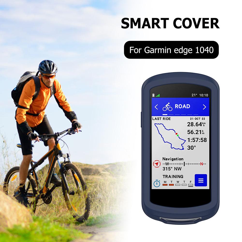 Silikonový ochranný kryt TPU pro Garmin Edge 1040, ochranný kryt na cyklistický počítač, odolný proti pádu, měkké pouzdro na stopky