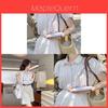 Streetwear Striped Blue Shirt For Women With Short Sleeves And V Neck For Summer Casual Wear