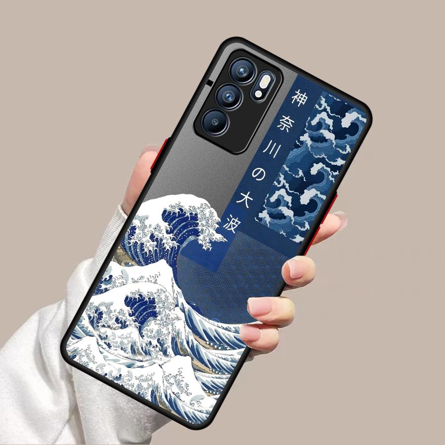 Case for Xiaomi Redmi Note 15 Pro 9S 10 A4 12 14 11 14C 13 13C Funda Back Phone Cover Creative Waves Art