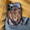 Lions Soft Phone Case for iPhone 17 Air 16e Pro max 15 Pro 13 14 Plus 11 12 MagSafe Magnetic Coque