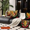 2D Southwestern Chili Corn Taco Throw Pillow Covers Pattern Cushion Cover Suitable For Sofa Bedroom Car Pillow Cover