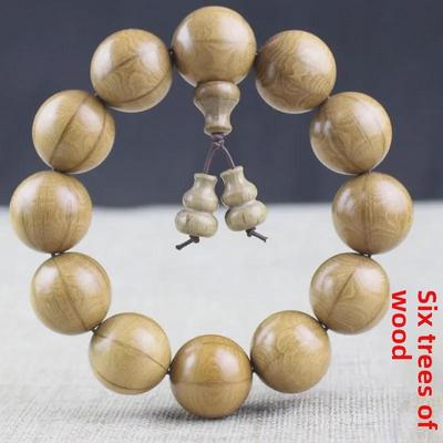 Sechs-Wege Holz Drachenperlen Armband für Männer und Frauen