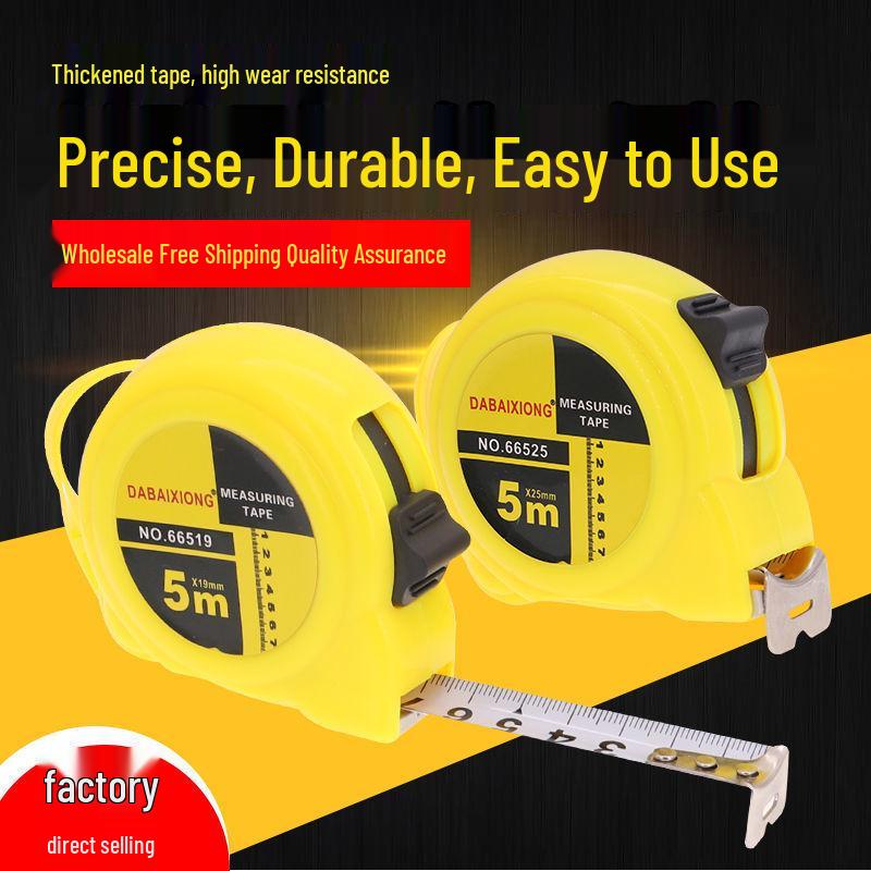 Stainless Steel Drop-Resistant Measuring Tape (3m, 5m, 7.5m, 10m)