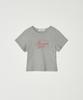 HEEARI Girls Heart Crop T-Shirt_Gray