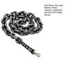 Birthday Gift for Dog Owners Big Chain Leash, Oversized Faux Metal Plastic Lightweight Novelty Pet Photo Props Walking Lead with Handle Puppies Cats,
