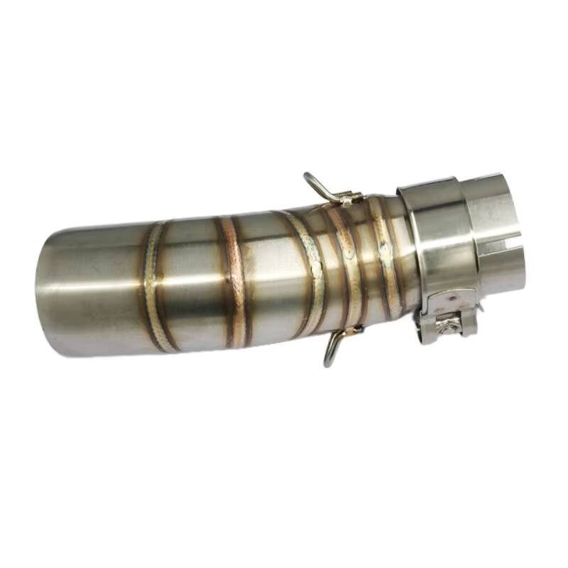 450Mt 2023+ CFMOTO For 450 Middle Exhuast MT Motorcycle Link Pipe Connect 51Mm Motorcycle Escape Exhaust Muffler Pipe +