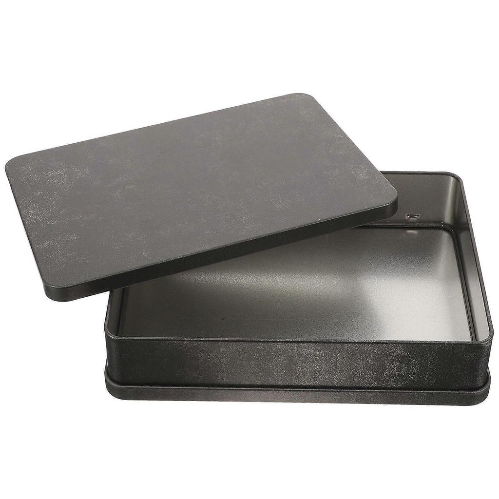 Multi-Use Tinplate Candy Box Envelope Holder for Storage 2Pcs Small Gift Boxes