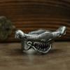 Demon Shark Vintage Halloween Wear Celebrate Animal Jewelry Ring