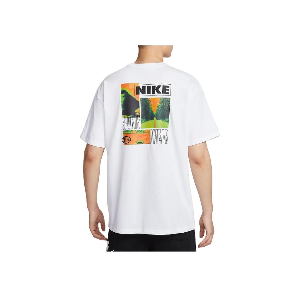 Nike Sportswear Essentials Premium Fashion Comfortable Casual Versatile Short Sleeve T-Shirt Men Tops White IB7554-100