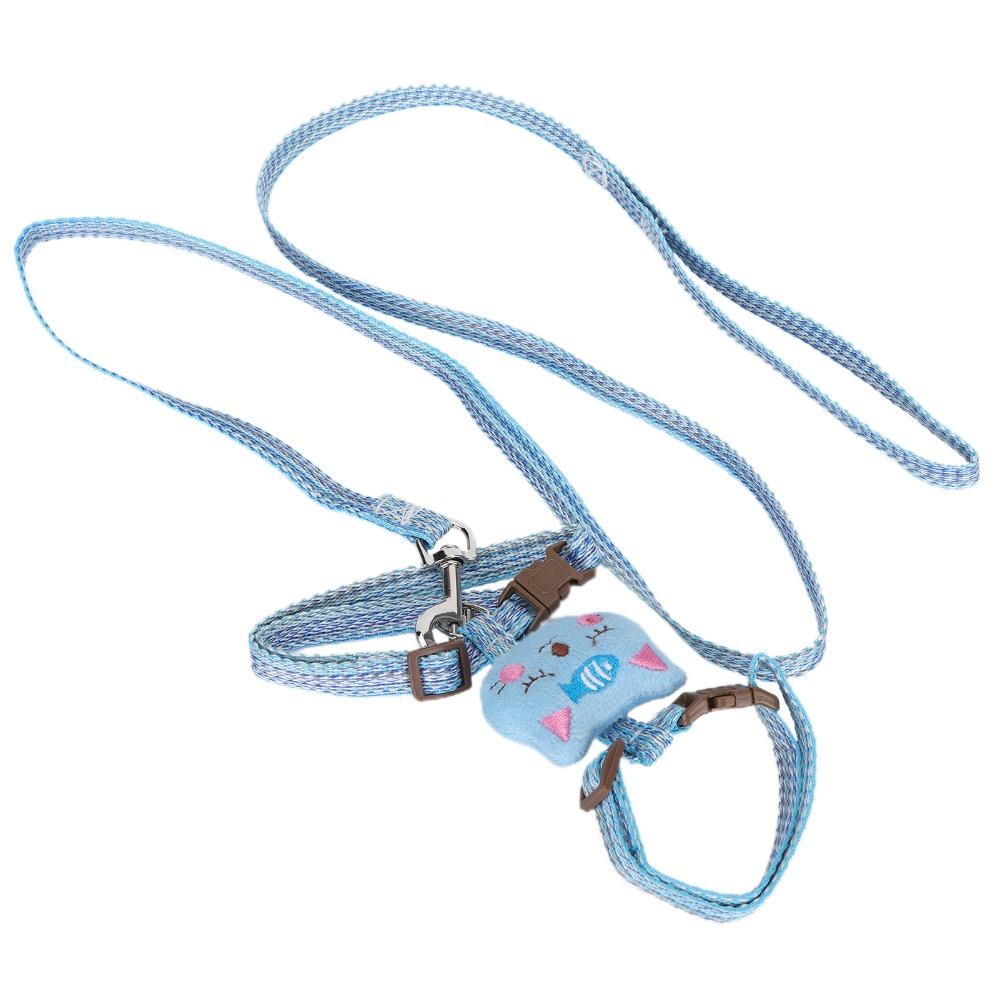 Escape-Proof Cat Harness with Leash Adjustable Pet Walking Harness Outdoor Use