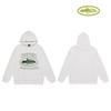 CORT Alcatraz Distressed Hoodie Men Streetwear Loose Fit Couple Sweatshirt Winter