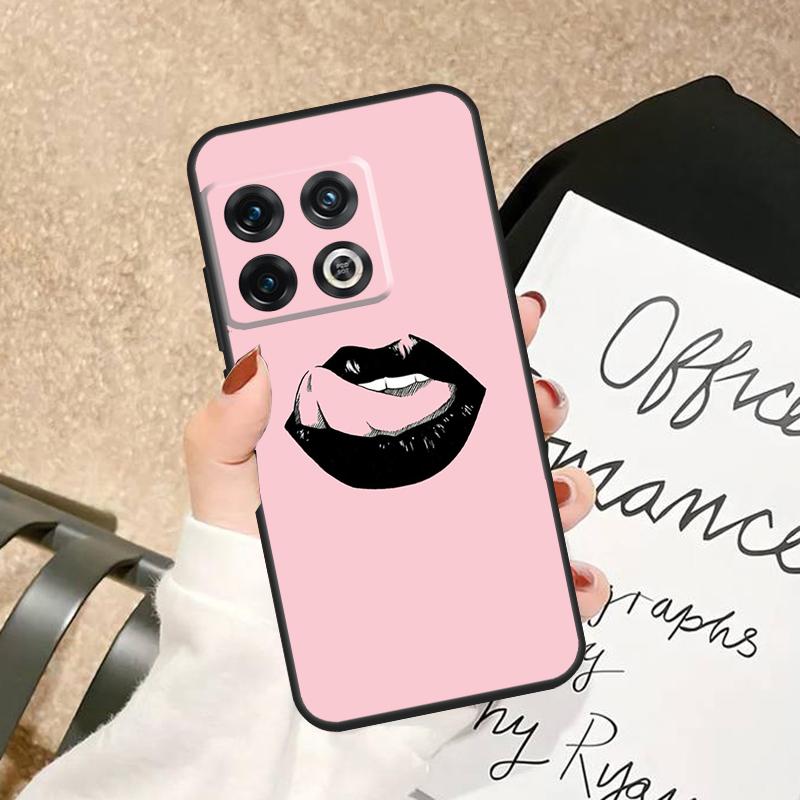

Sexy Lips Fashion Case For OnePlus 15R 15 13 13R 13T 12 12R 10T 11 10 Pro Nord 5 CE 2 3 4 Lite N20 N30 Cover OnePlus Nord CE5