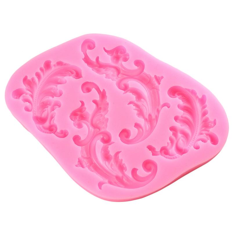 European Relief Silicone Molds Cake Border Fondant Mold Cake Decorating Tools Chocolate Cupcake Topper Candy Polymer Clay Moulds