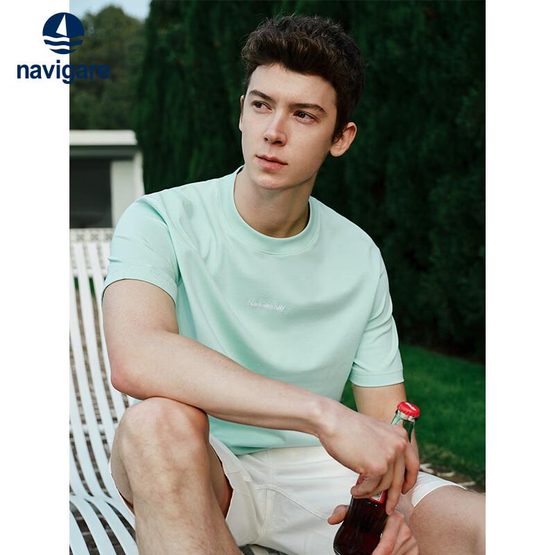 

Navigare Men s Summer Round Neck T-Shirt L