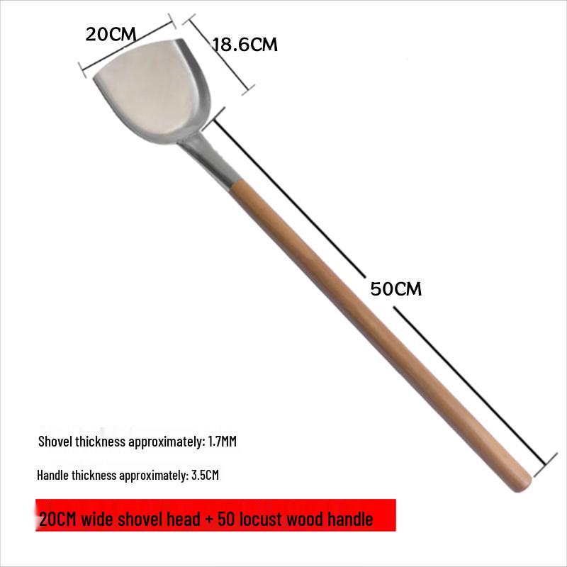 

Yude Extra Large Thickened Stainless Steel Wok Spatula