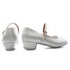 Ballsaalparty Damen Moderne Tanzschuhe Satin Walzer Tango Tanzen Geschlossene Zehe Salsa Schuhe Mädchen Damen