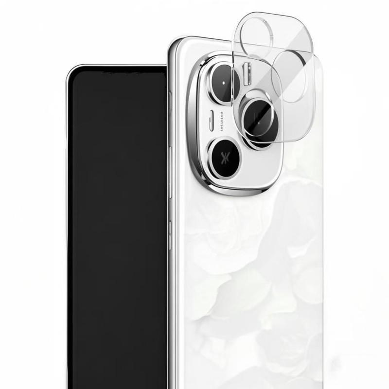 

For Honor Power 5G Camera Lens Protector WANLONFENG Full Coverage HD Clear Lens Film with Cleaning Cloth Transparent