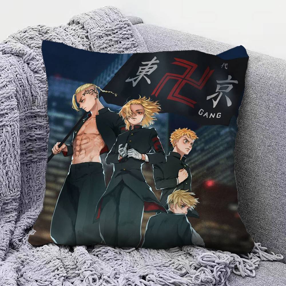 Tokyo Revengers Anime CCool  Home Sofa Cushion Covers and Aecorative Custom Pillow Covers