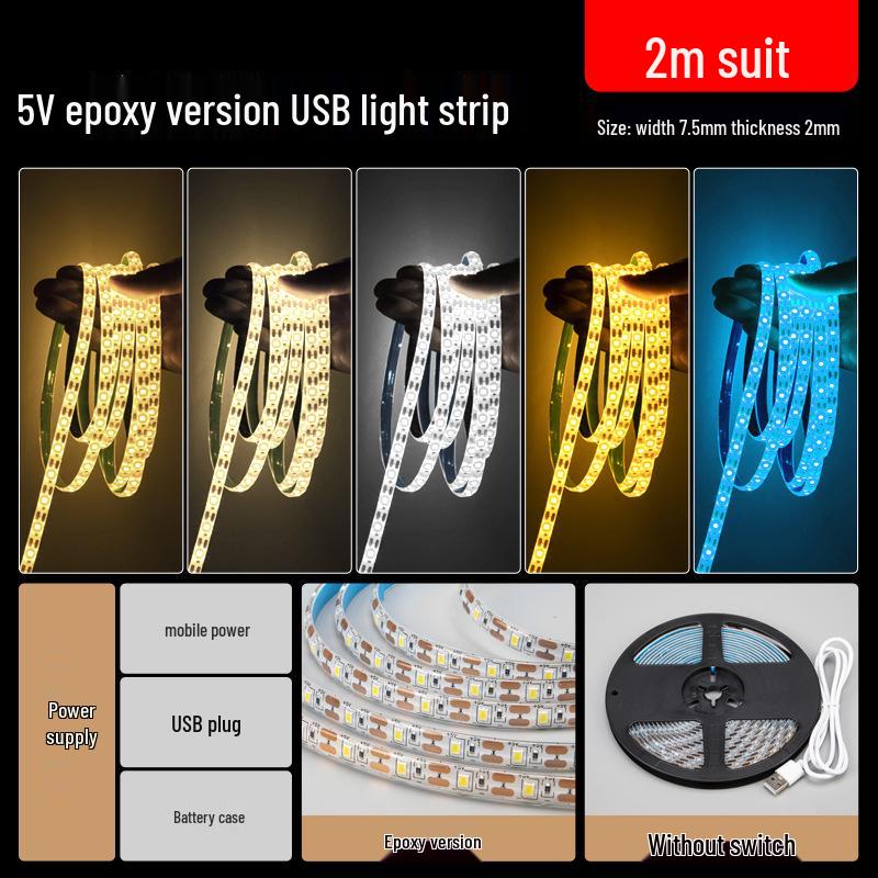Super Bright Self-Adhesive LED Strip for TV Ambiance