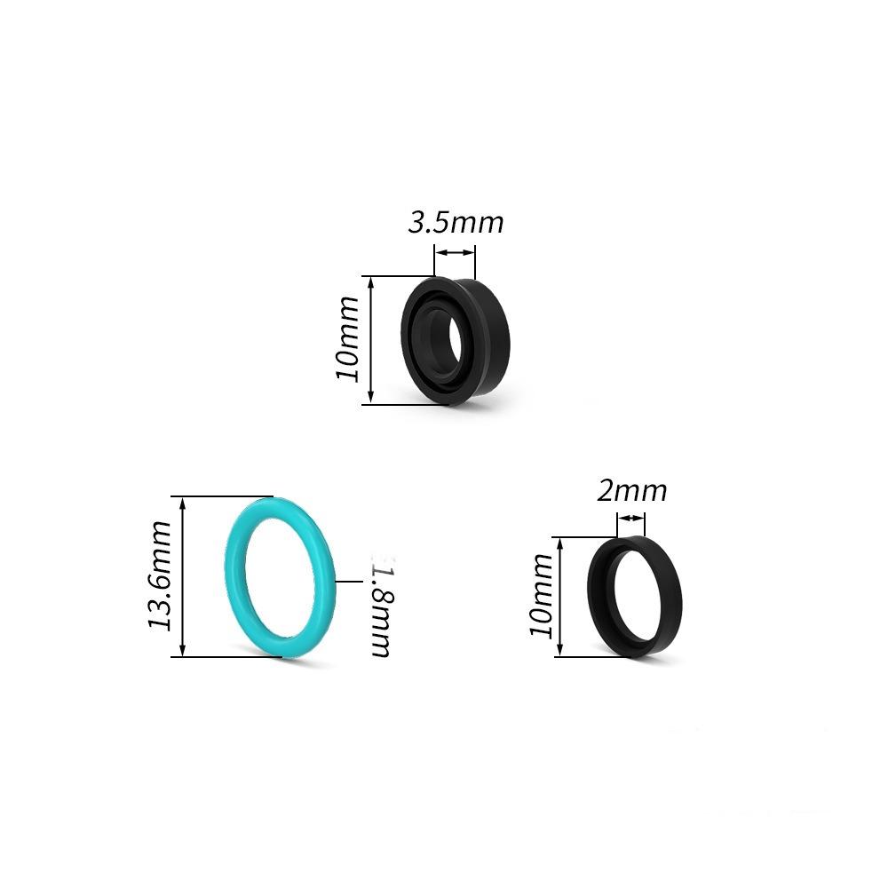 Alloy Bicycle Brake Piston Repairing Professional Brake Lever Piston Sealing Parts Brake Oil Seal for Magura MT2/4/5/6/7/8/HC