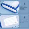 Classification B6 File Folder Strap Design Document Organizer Bill Storage Bag  Entrance Decoration