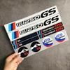 kfwhl7 Reflective Stickers for BMW Motorcycles - Helmet Decals with BMW Logo for G310GS/S1000RR/1200GS