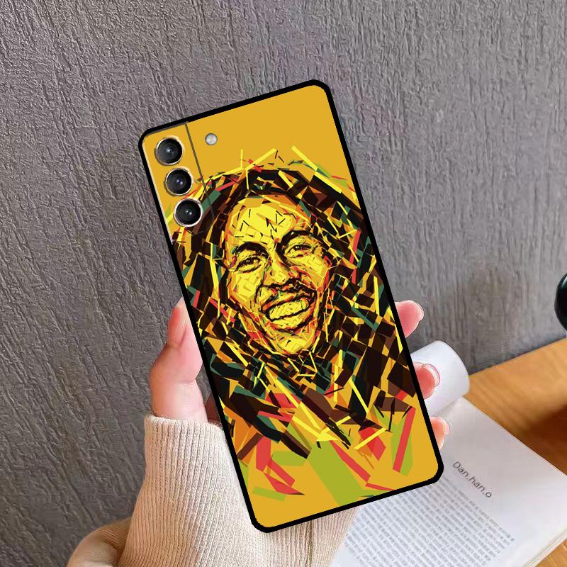 Bob Marley Zitate Rasta Reggae Weiche Hülle Für Samsung Galaxy S20 FE S21 S22 S23 Ultra Note 20 S8 S9 S10 Note 10 Plus Hülle