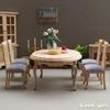 1:12 Dollhouse Miniature Wooden Dining Table Chair Set Simulation Furniture Model Toy For Dollhouse Restaurant Decor 7 Styles