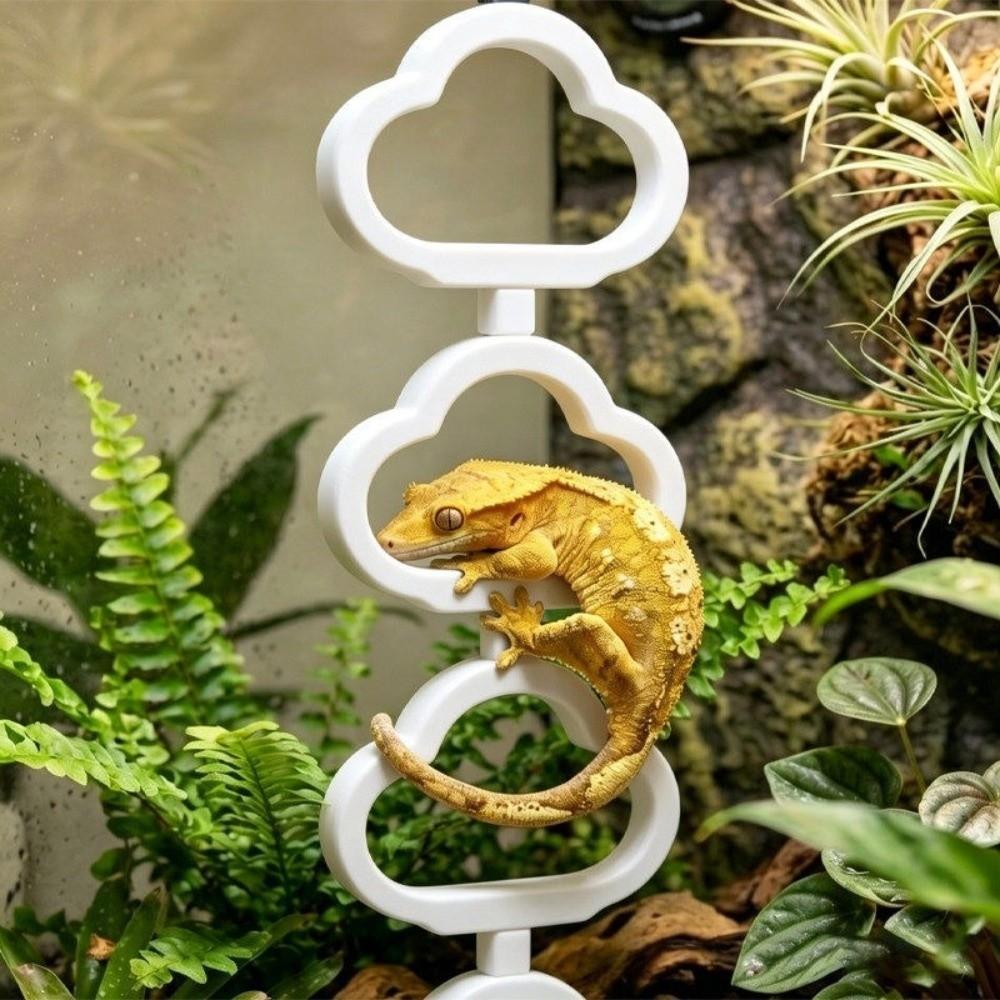 Exercise Hanging Reptile Climbing Ring Plastic 3-Ring Climber Pet Supplies Climbing Hoop Chain