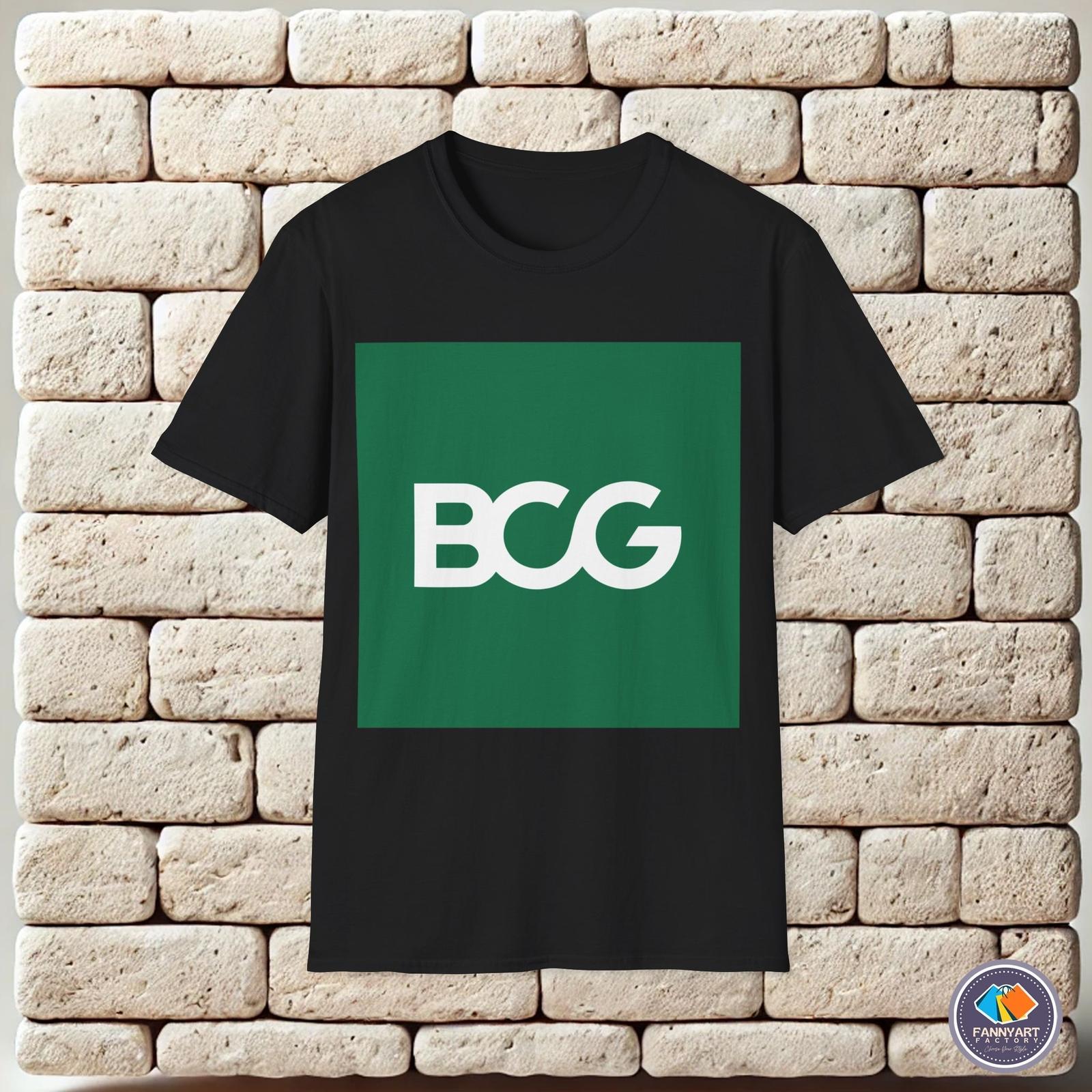 BCG Big 3 Strategic Consultin Firm Logo Brand Unisex T-Shirt L