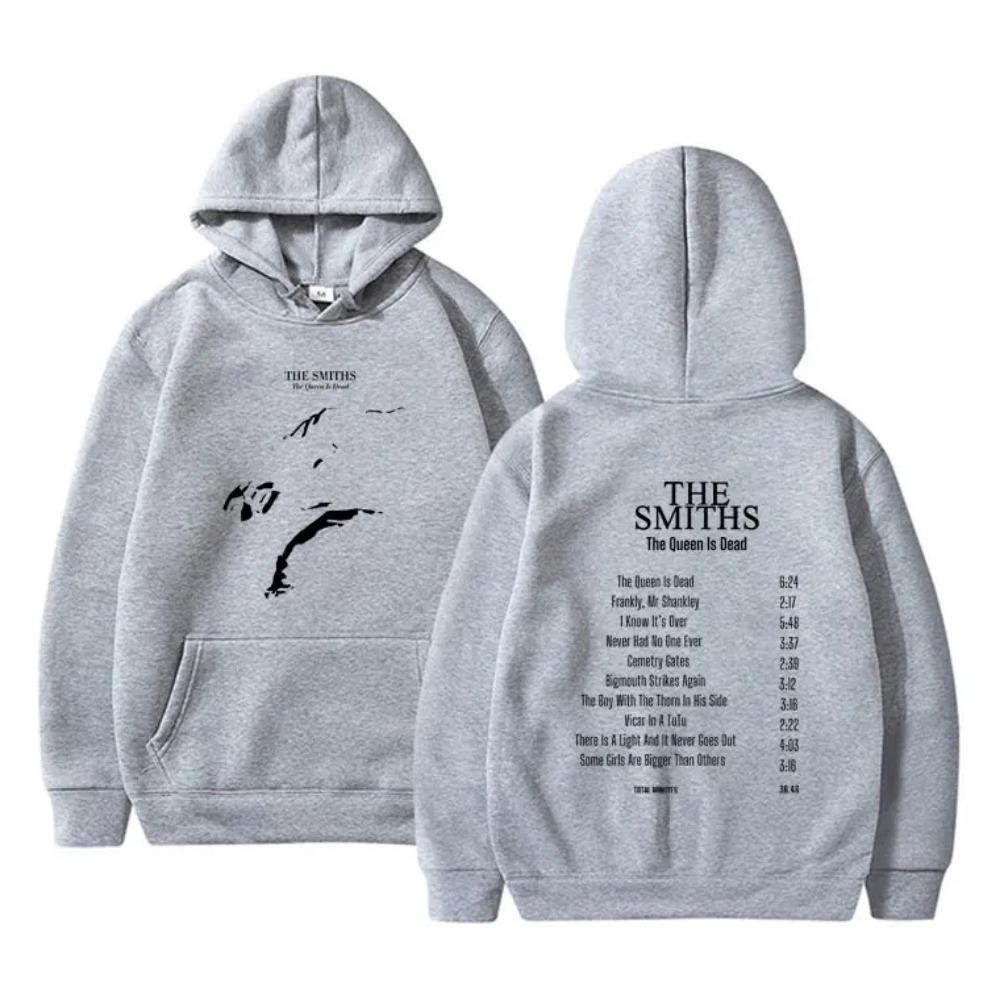 The Smiths The Queen Is Dead British Rock Band Men’s Sport Hoodie Street Classic Pop Harajuku Long-sleeve Sweatshirt