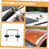 Universal Roof Rack Mount Bracket Sturdy U-Bolt Clamp for Car Topper Shovel Mount for Roof Racks