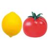 2Pcs Fruit Squeeze Plaything Fruit Toys Mini Fruit Stress Playthings Fruit Stress Playthings