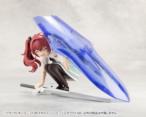 KOTOBUKIYA M.S.G Modeling Support Goods Heavy Weapon Unit 49 Mega Slash Edge 2 White Ver. Total length approx. 140mm Non-scale plastic model