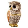 Owl Statue Realistic Look Animal Themed Ornament Owl Collectible Figurine