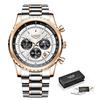 Luxury Lige Top 2023 Brand New Men Watch Quartz Man Watches Waterproof Luminous Watch For Men Date Chronograph Sport Wristwatch
