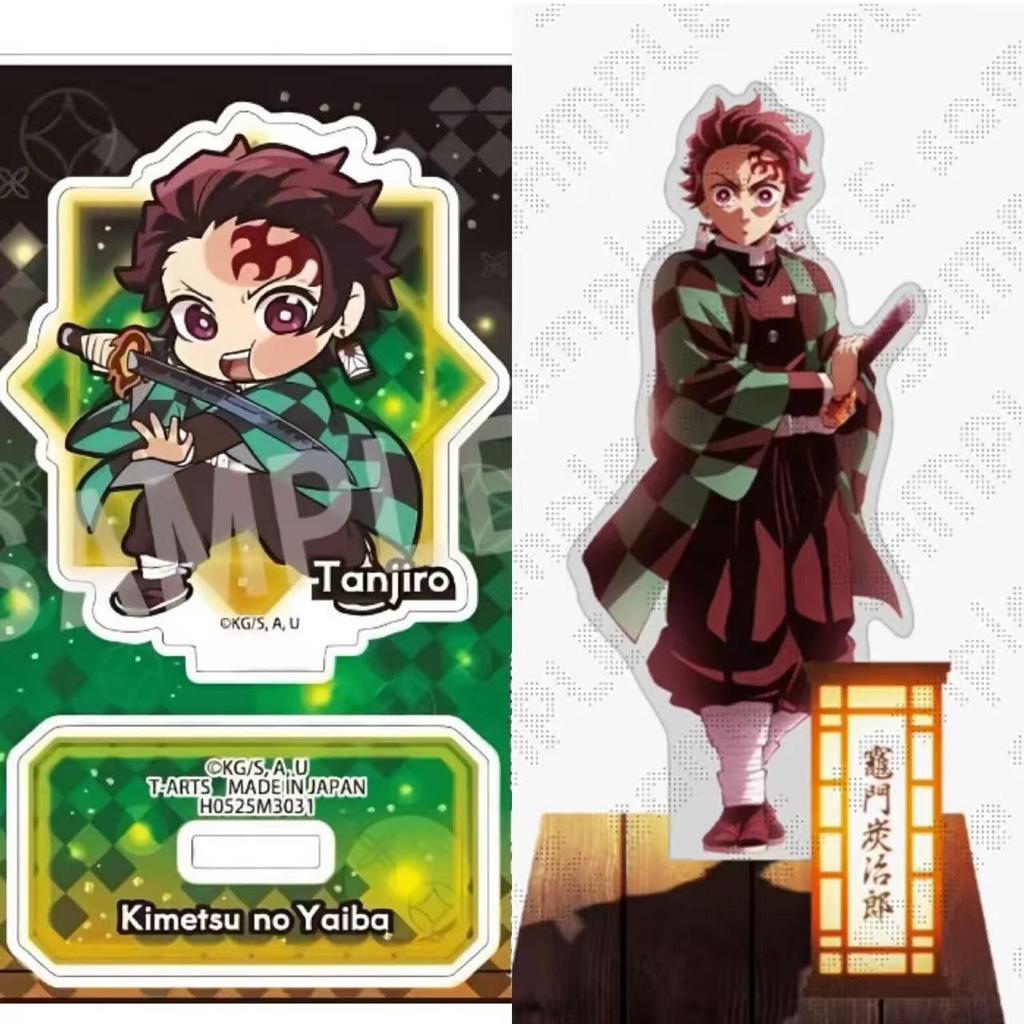 FOR Balde of Ghost Muichiro Figure Collection Acg Stand Uzui Tengen Acrylic Stand Gyomei Figur Standing Plate Kyoujurou Toys Boy