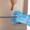 Open Triangle Forceps Close Ring Needle Pipe Acrylic Piercing Clamp Disposable Professional Tool