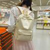 Plaid Schoolbag Women's Backpack Junior High School Students Campus Backpack