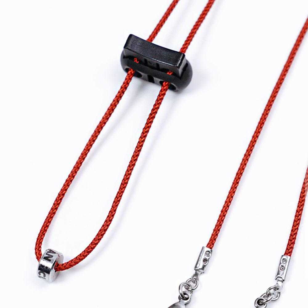 Jeibanseukeullaesig Simple Slim Strap Eyeglass Chain Mask Necklace (C2001-An669_Or)
