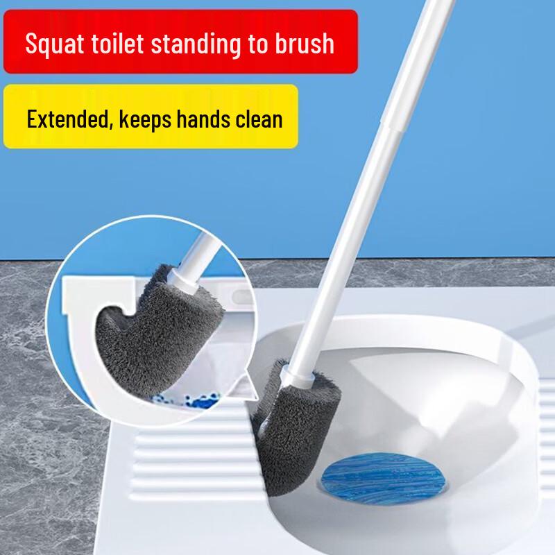 Dream Garden Wall-Mounted Extra-Long Handle Toilet Brush