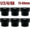 1/2/4/6X 75mm To 60mm Converter Diesel Heater Air Duct Ducting Hose Tube Connector Joiner Reducer For Car Truck VAN Camper